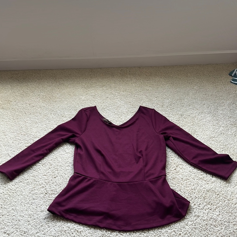 Dress shirt long sleeve skirt style bottom